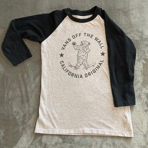 Boys Vans Long Sleeve Tee